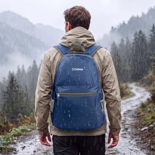 G4Free 30L Packable Travel Hiking Backpack for Men Women - color: Blue, size: 30L