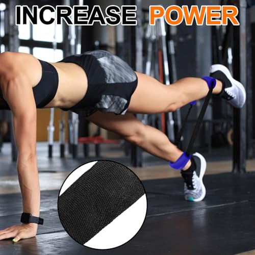 Soulchen 3 Pcs Hip Core System Resistance Bands 20/40/60 Lbs Loop Booty Glute Bands for Working Out to Stretch Strengthen Legs Hips Exercise Equipment for Women Men Adults