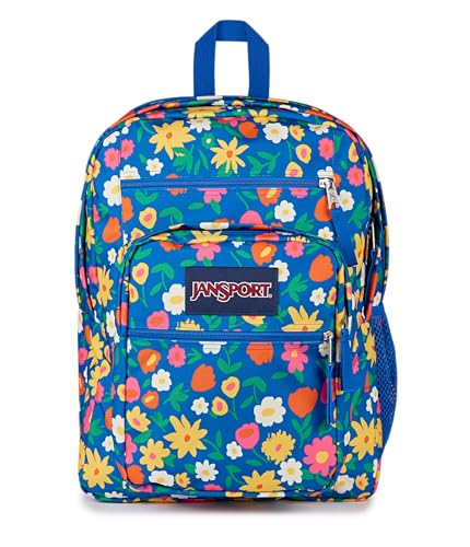 JanSport Laptop Backpack - Computer Bag with 2 Compartments, Ergonomic Shoulder Straps, 15” Laptop Sleeve, Haul Handle - Flower Market - color: Flower Market