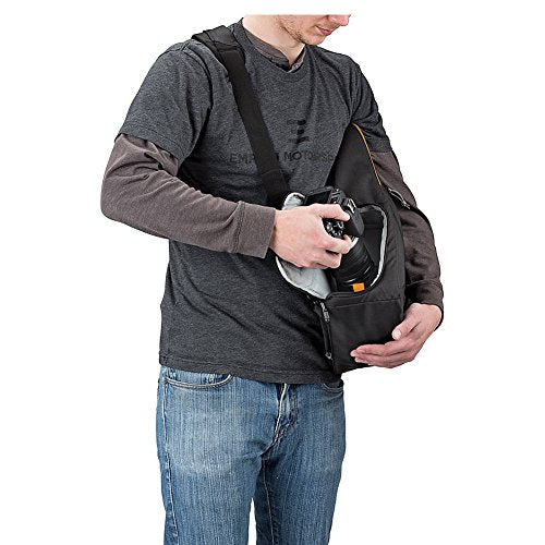 Lowepro LP36899PWW Slingshot Edge 250 AW - A Secure, Slim, Smart and Protective Sling for a Compact DSLR or DJI Mavic Pro/Mavic Pro Platinum,Black,9.06 x 4.72 x 8.27 in - style: Slingshot Edge 250 Aw