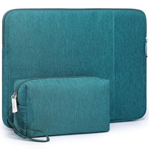 HYZUO 13 Inch Laptop Sleeve Bag Set for MacBook Air 13 M5/M4/M3/M2/M1 A3449 2026-2018, 13" MacBook Neo 2026 A3404, MacBook Pro 13 M2/M1 2026-2016, iPad Pro/Air 13, XPS 13, Surface Pro, Dark Green - color: Dark Green, size: 13 Inch