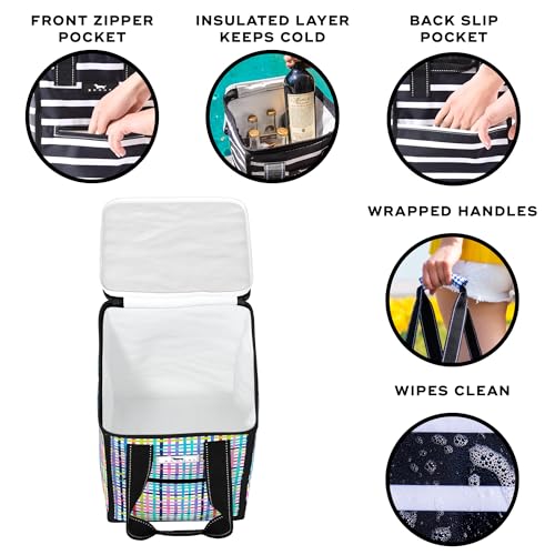 SCOUT Pleasure Chest - Soft, Lightweight, Insulated Cooler, Fits 5 Wine Bottles, Cooler for Beach, Pool, Boat, and Picnics - color: Off the Grid