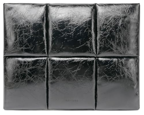 KAYOND 13.3-14 Inch Puffy Laptop Sleeve for MacBook Pro 14 M5 M4/M3/M2/M1 Pro/Max 2026-2021, MacBook Air M4 M5 2025 M3 M2 M1,Black - color: Black, size: For 13"-14" MBA/MAP M4 M3 M2 M1