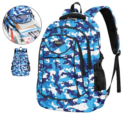 Casual Lightweight Backpacks for Boys & Girls, School Bookbags, 15 "Laptop Backpack, Travel Bag - color: 211-mlan