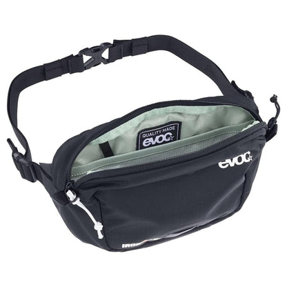 EVOC Sling Bag Backpack - Durable Black Urban Cycling & Casual Transport, Lightweight, Ergonomic, Compact for Active Lifestyle