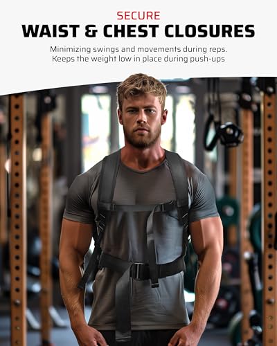 THEFITGUY Complete Weighted Training Bundle – Weight Plate Backpack, Ultimate Dip Belt, and Dumbbell Loading Straps for Strength, Calisthenics, and Weighted Workouts