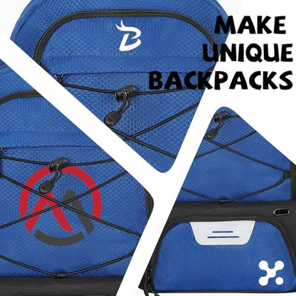 Goloni 35L Basketball Bag,Basketball Backpack with Shoe and Ball Compartment,Backpack for Soccer, Volleyball - color: dark blue
