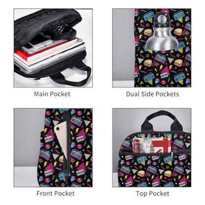 Expandable Outdoor Daypack 90S Style, Flexible Capacity Hiking Rucksack for Wilderness Travel Field Activities Men Women - color: Picture (225)