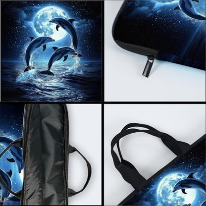 15-Inch Laptop Sleeve – Stylish, Lightweight, Shockproof, Water-Resistant Case for Lenovo, HP, Dell, Asus Notebooks - Cute Dolphin - color: Cute Dolphin