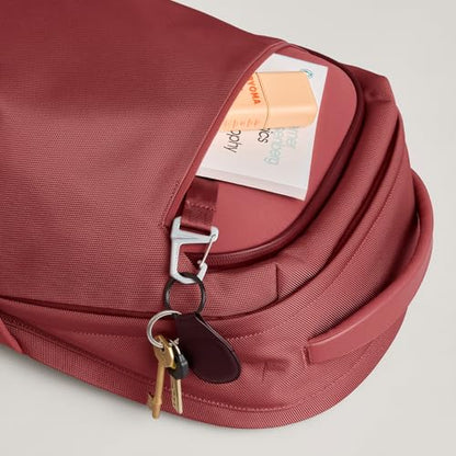 Troubadour Neo Backpack - 22L Lightweight Laptop Backpack - Ergonomic & Water Resistant - Versatile Style for Work and Travel - Rust - color: Rust