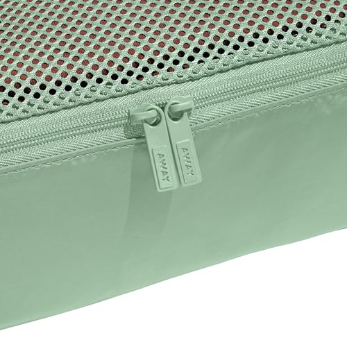 Away Insider Packing Cubes Set of 4 – Lightweight Travel Organizers for Luggage, Suitcases & Carry-On Bags, Sea Green - color: Sea Green