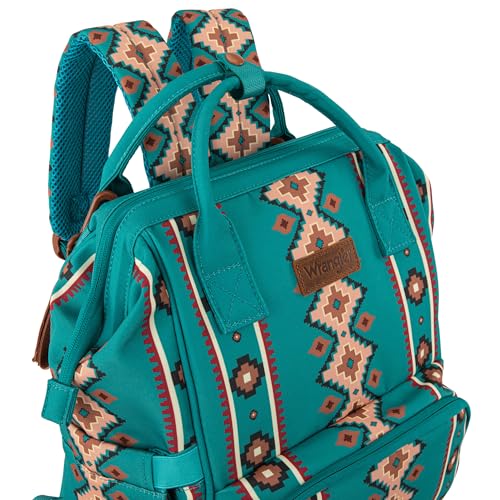Montana West Wrangler Callie Diaper Bag Backpack with Stroller Straps Multifunction Baby Travel Bag WG2204-9110GN - color: Green