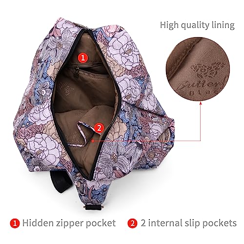 Black Butterfly Premium Backpack for Women, Bohemia Style Fashion Casual Daypack Backpack, Small Backpack Purse (07-grey) - color: 07-grey
