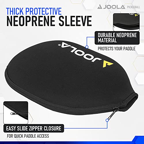 JOOLA Pickleball Paddle Cover - Neoprene Sleeve for JOOLA Paddles - Pickleball Accessory and Gift - Padded Foam Storage Case Protects Pickle Ball Rackets - color: Radius