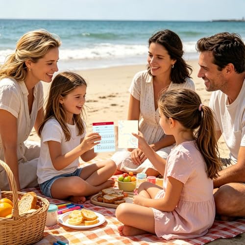 Mini Binder | M5 6-Hole Transparent Cute Binder,Pocket Planner Cover - for School Home Study Work Business Travel Daily Weekly Monthly Filing Desk Backpack Purse Tote
