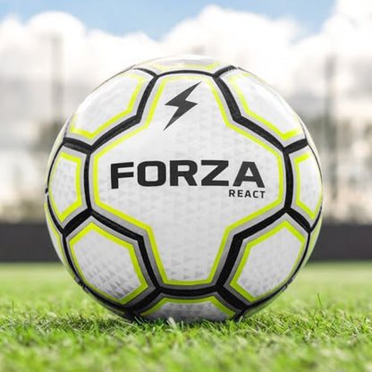 FORZA Pro GK React Soccer Balls [Irregular Bounce] | Premium Size 4 & 5 Soccer Balls to Improve Goalkeeper Reflexes & Player Reactions - size: 4, style: Pack of 20