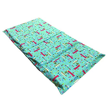 KinderMat 1.5" Thick + PBS Kids Kinderbundle - Washable Cover, Special Edition - Traffic JAM Design- Regular, Washable Sheet is 47" x 22", Value Bundle Great for Daycare & Family Households - color: Traffic Jam Bundle 1.5 Inch
