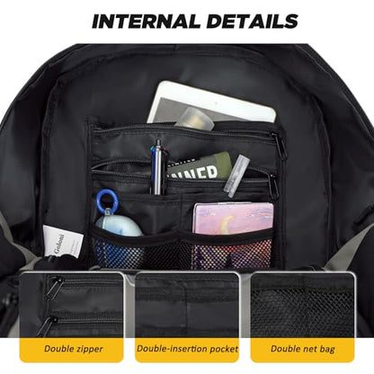 Goloni Soccer Bag, Basketball Bag with Ball Compartment & Shoe Compartment,Large Soccer Backpack for Basketball,Gym，Football - color: Grey