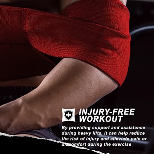 LARA STAR Bench Press Power Resistance Band, Bench Power Weight Lifting Training Fitness Increase Strength Push Up Gym Workout - color: Red(Tension:200-300lb)