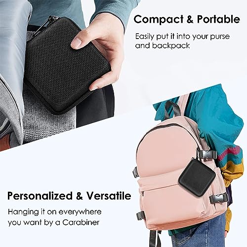 FINPAC Charger Case for MacBook, Small Electronic Organizer Pouch Bag - color: Hardshell Case/ Black