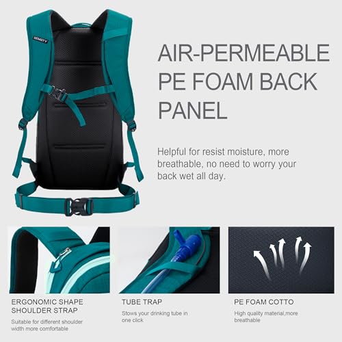 12L Ski & Snowboard Backpack, Backcountry Backpack for Men Women - color: Lake Blue
