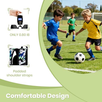 Hsmihair Soccer Bag-Soccer Backpack&Backpack for & Football Volleyball & Basketball,with Ball Compartment and Separate Cleat - color: GreenCamo