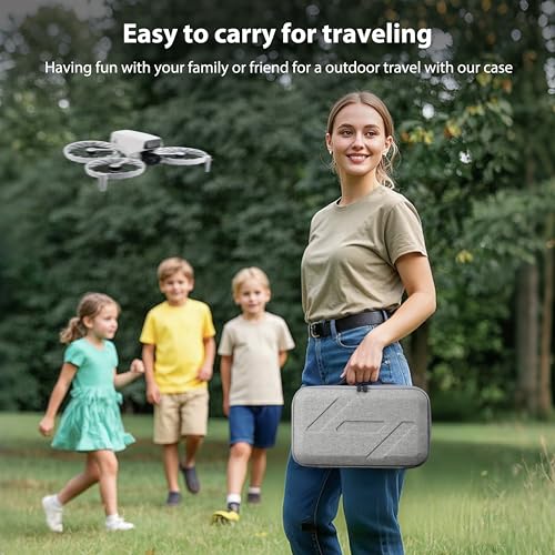 Tomat Flip Case,Portable Shoulder Bag for DJI Flip Drone Accessories,Support 3 Batteries,RC 2/N3 Remote Controller