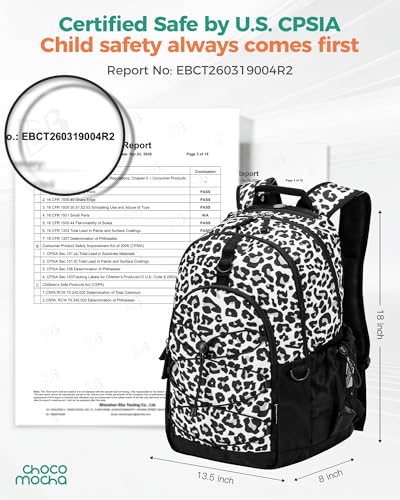 Choco Mocha Teal Backpack for Teen Girls, Travel School Backpack for Girls Middle School Large Bookbag 18 Inch, Green - color: Teal-green