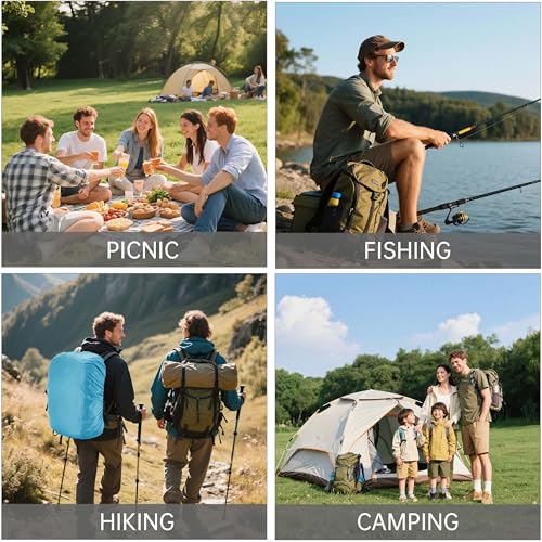 Waterproof Rucksack Cover Backpack Rain Cover 30L-100L for Travel Climbing Hiking (Army Green, 30L-40L) - color: Army Green, size: 30L-40L