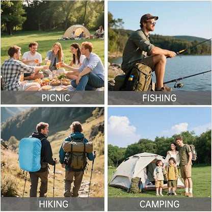 Waterproof Rucksack Cover Backpack Rain Cover 30L-100L for Travel Climbing Hiking (Army Green, 60L-70L) - color: Army Green, size: 60L-70L