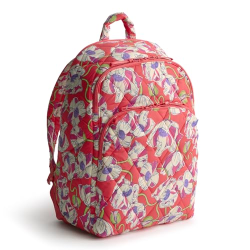 Vera Bradley Women's Featherweight Westover Hybrid Backpack, Swirling Poppies, One Size - color: Swirling Poppies