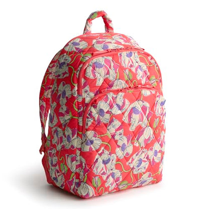 Vera Bradley Women's Featherweight Westover Hybrid Backpack, Swirling Poppies, One Size - color: Swirling Poppies