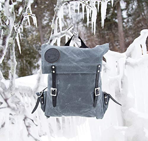 Duluth Pack Duluth Minn Unisex Travel Hiking Everyday Scout Pack, Wax Grey - color: Wax Grey