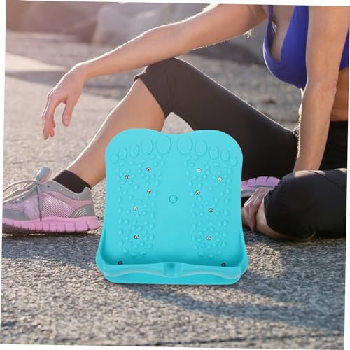 POPETPOP Folding Fitness Pedal with Magnet Stretch Standing Board for Home Rehabilitation Durable Material Weight Capacity for Foot Massage