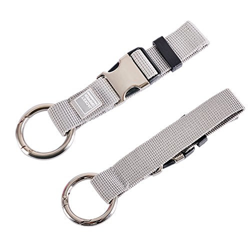 Add-A-Bag Luggage Strap Jacket Gripper, Luggage Straps Baggage Suitcase Belts Travel Accessories - Make Your Hands Free, Easy to Carry Your Extra Bags, Grey - color: Grey
