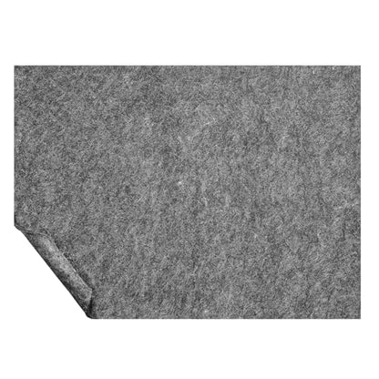 VEVOR 8' x 10' Rug Pad Gripper Without Slip-Resistance - 1/2" Thick Polyester Felt Padding Cushion for Area Carpet Runner Hardwood Floors Living Room - Grey - size: 8' x 10'1" (Rectangular)