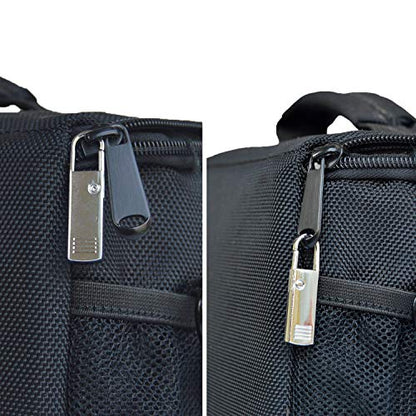 Zipper Pull Tab Replacement Metal Zipper Extension Handle Mend Fixer for Luggage Backpack Suitcase