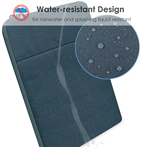 ProElife 15-Inch Laptop Sleeve Case for 2025-2023 MacBook Air 15 inch with M4 M3 M2 Accessory Traveling Carrying Case Water-resistant Bag Cover for MacBook Air 15'' 2025 2024 2023 M4 M3 M2 (Navy Blue) - color: Navy Blue