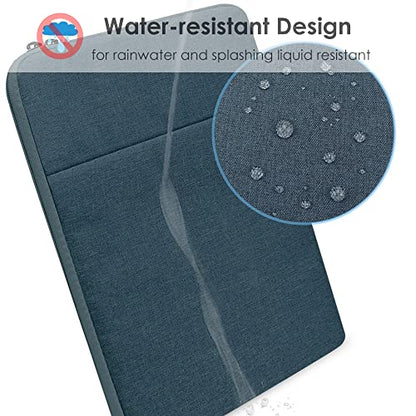 ProElife 15-Inch Laptop Sleeve Case for 2025-2023 MacBook Air 15 inch with M4 M3 M2 Accessory Traveling Carrying Case Water-resistant Bag Cover for MacBook Air 15'' 2025 2024 2023 M4 M3 M2 (Navy Blue) - color: Navy Blue