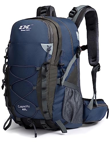 Diamond Candy Waterproof Hiking Backpack for Men and Women, Lightweight Day Pack for Travel Camping | Waterproof - color: Royalblue