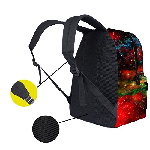 TrendyMax Galaxy Pattern Grade Backpack for Elementary Kids - color: Galaxy 7