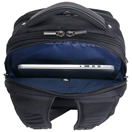 Kenneth Cole Reaction ProTec Travel Business Backpack 17" Laptop Computer TSA Checkpoint-Friendly Bookbag With USB Port, Black - style: Backpack
