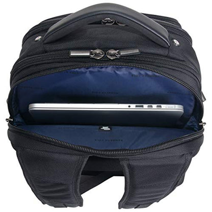 Kenneth Cole Reaction ProTec Travel Business Backpack 17" Laptop Computer TSA Checkpoint-Friendly Bookbag With USB Port, Black - style: Backpack