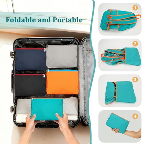Ultra Lightweight Packable Backpack Water Resistant for Travel Camping Outdoor, 25L, 5 Colors