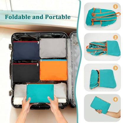 Ultra Lightweight Packable Backpack Water Resistant for Travel Camping Outdoor, 25L, 5 Colors