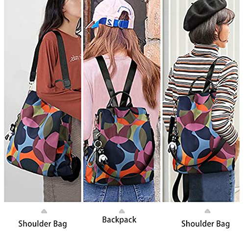 Freie Liebe Anti-theft Backpack Nylon BackPacks Handbags for Women Travel Rucksack Lightweight Shoulder Bags