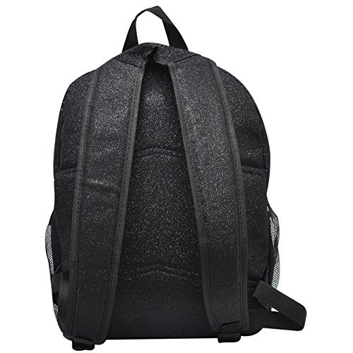 NGIL Canvas School Backpack (Glitter-Black) - color: Glitter-black