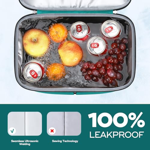 Maelstrom Cooler Backpack,Double Deck Insulated Bag,Leakproof Lunch Chest | 36 Can,Keeps Food Cold For 16h,Ergonomic, Lightweight. Perfect For Men, Women, Beach, Hiking,Camping, Travel, Work - color: 4.beige-green