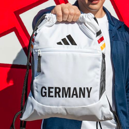 adidas Stadium Sackpack – Drawstring Backpack for Sports, Small Gym Bag, 13L - color: Germany