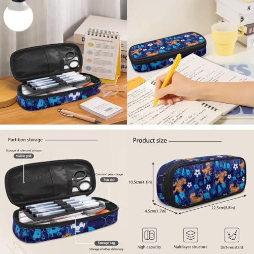 Talayituse Dinosaur Soccer Paw Print Backpack for Boys Elementary Middle High Schoolbag Bookbag with Lunch Box Pencil Case Water Bottle Sleeve 6 In 1 Rucksack for Back to School Supplies - color: Dinosaur Soccer Paw